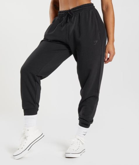 Women's Gymshark GS Power Jogger Black | CA D13A68